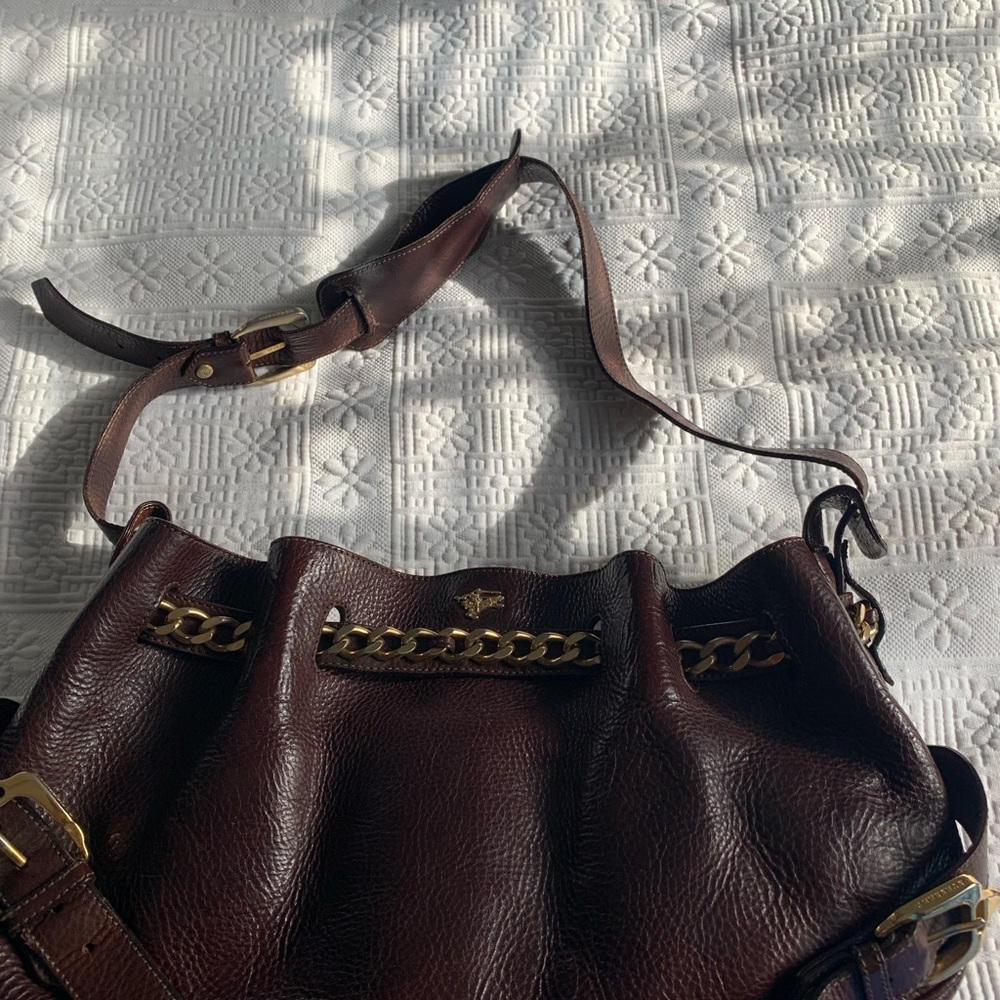 Burberry Bridle vintage leather bag